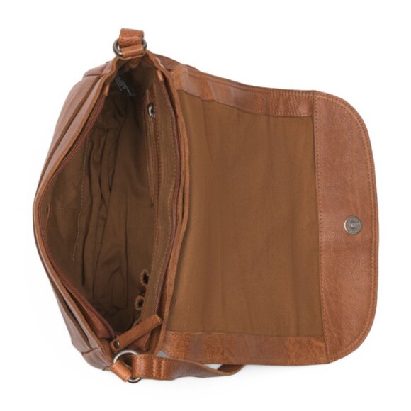 LATICO Leather Flap Large Crossbody - Picture 2 of 3